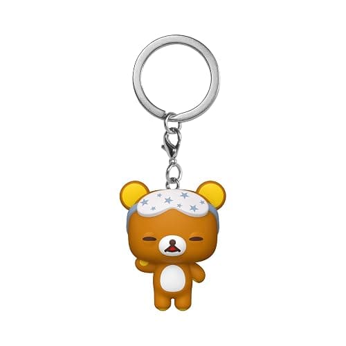 Funko Pop! Keychain: Rilakkuma - Rilakkuma Sleepy | Merchandising Oficial - Llavero Mini Figura para Llaves, Bolsos y Mochilas - Regalo Original para Fans - Image 1