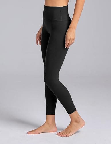 Colorfulkoala Dreamlux No Front Seam Leggings for Women 25"/28" Inseam, Seamless High Waisted Buttery Soft Yoga Pants thumbnail 3