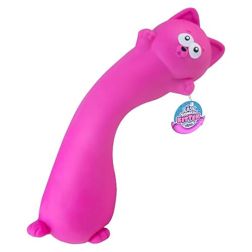 ORB Easy Sqweezy Pets Giant Stretchy Cat - Stretches Up to 5 Feet Long - Huge Jumbo Sized Purple Squishy Toy Kitten, Stretch and Squeeze for Stress Relief - Fun Sensory Fidget Toy for Kids and Adults thumbnail 2