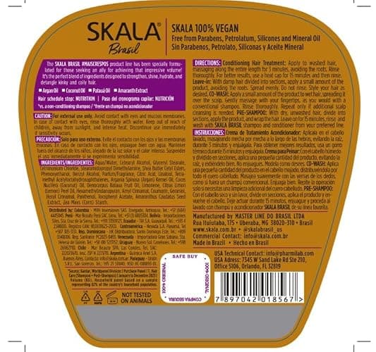 SKALA Mais Cachos, Crespos, and Maracuja 2-in-1 Cream (3-Pack Bundle) - 105.6 oz thumbnail 7