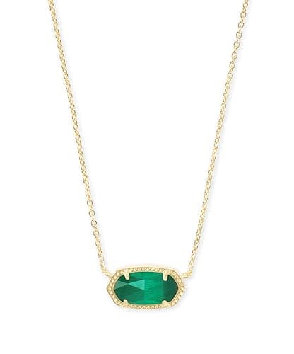 Kendra Scott Elisa Pendant Necklace for Women, Fashion Jewelry, 14k Gold-Plated - Image 1