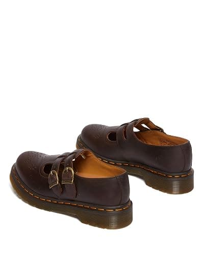 Dr. Martens Women's 8065 Mary Jane Loafers, Dark Brown Crazy Horse, 5 Medium US thumbnail 5