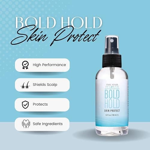 The Hair Diagram - Bold Hold Skin Protectant - Sensitive Skin Scalp Protector and Antiperspirant - Irritation Protection from Lace Wig Glues, Tapes, and Hair Adhesives - Sweat Shield and Scalp Care thumbnail 4