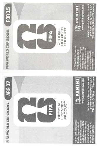 2026 Panini World Cup Soccer Stickers Lionel Messi & Cristiano Ronaldo Lot of 2 thumbnail 2