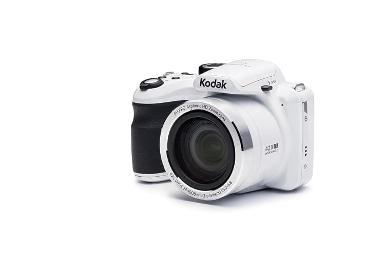 KODAK PIXPRO Astro Zoom AZ421-WH 16MP Digital Camera with 42X Optical Zoom and 3" LCD Screen (White) thumbnail 4