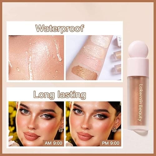 Starlight Multi-Use Glotion Stick - Waterproof Luminous Lotion, Silky Smooth Glitter Highlighter for Face & Body thumbnail 2
