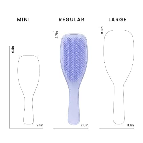 Tangle Teezer Ultimate Detangler Brush for Wet & Dry Hair, Eliminates Knots & Reduces Breakage for Straight to Wavy Hair Types, Sweet Lavender thumbnail 8
