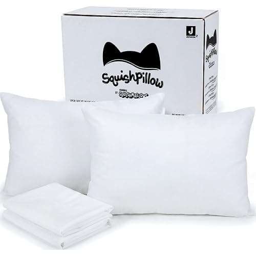 SquishPillow by Original Squishmallows - Standard Size Bed Pillow 2-Pack (Firm Density) - Pillowcases Included - Image 1