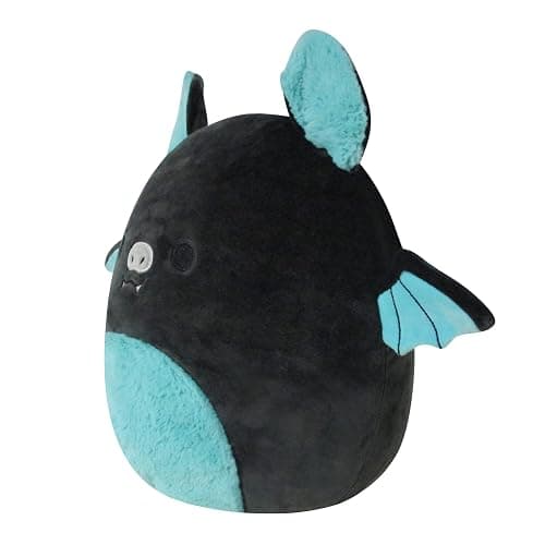 Squishmallows 12-Inch Aldous Teal and Black Fruit Bat - Medium-Sized Ultrasoft Official Kelly Toy Plush thumbnail 4