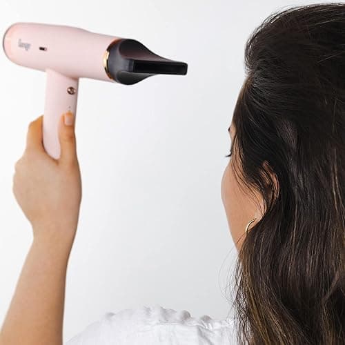 L'ANGE HAIR Le Styliste Luxury Hair Dryer | Quiet Brushless Blow Dryer with Diffuser | 1875 Watts for 4X Faster Drying | Hairdryer with 3 Heat & Speed Settings | Best Hair Dryers for Blowouts thumbnail 6