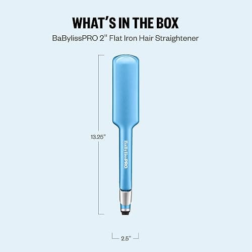 BabylissPRO Nano Titanium Ultra-Sleek Hair Straightener, Flat Iron for All Hair Types thumbnail 7