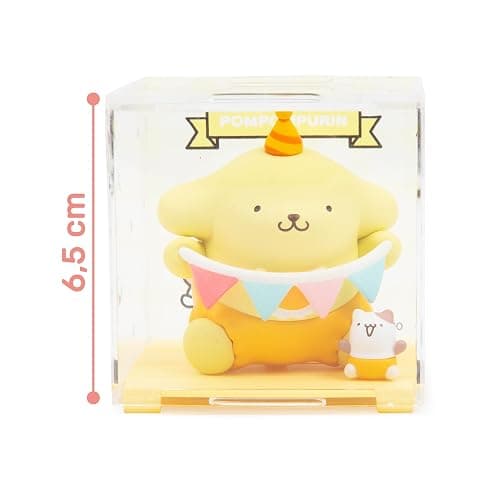 Hello Kitty Mini Figure Blind Box – 1 Random Character Included (Ode to Joy Series), Collect 1 of 8 Styles + 1 Secret, Sanrio Figure with Party Accessory, Base & Stackable Display Box thumbnail 2