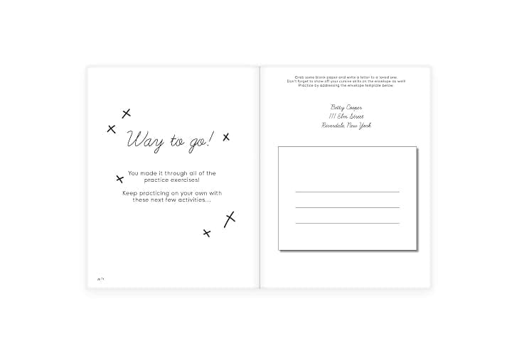 The Cursive Handwriting Workbook for Teens: Learn the Art of Penmanship in this Cursive Writing Practice book with Motivational Quotes and Activities for Young Adults and Teenagers thumbnail 12