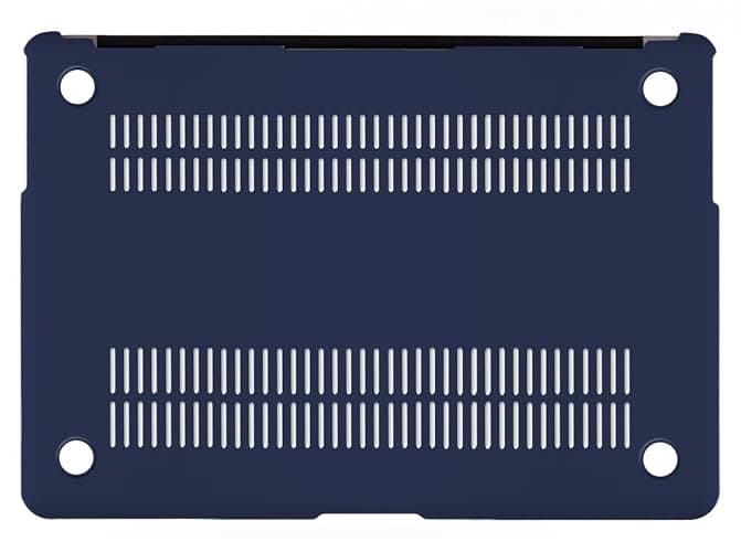 UESWILL Compatible with MacBook Air 13 inch Case 2010-2017 Release Model A1369 A1466, Smooth Matte Hard Shell Case Cover + Microfibre Cleaning Cloth, Navy Blue thumbnail 6