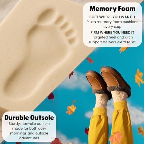 Dearfoams Men’s Brendan Indoor/Outdoor Breathable Memory Foam Clog House Shoe with Wide Widths Slipper thumbnail 2