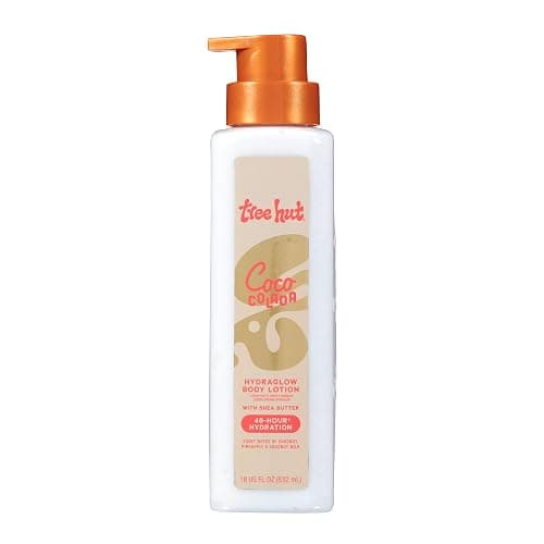 Tree Hut Hydraglow Body Lotion, Coco Colada, 18 Fl Oz | Tropical Coconut Scent, Hydrating & Nourishing Daily Moisturizer for Soft, Radiant Skin - Image 1