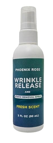Phoenix Rose Wrinkle Release and Static Removal Spray - Fresh Scent - 3 oz Spray Bottle - TSA Travel Compliant - (Pack of 2) - (Packaging may vary) thumbnail 2