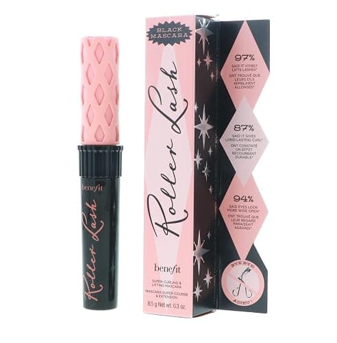 Benefit Cosmetics Roller Lash Curling & Lifting Mascara 0.30 oz / 8.5 g # Black - black - 0.3 Ounce (Pack of 1) thumbnail 8