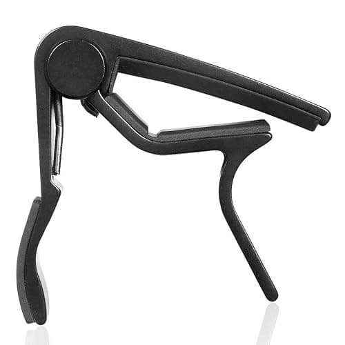 WINGO Guitar Capo for Acoustic and Electric Guitars with 5 Picks for Free, Black. thumbnail 8