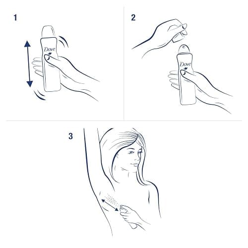 Dove Invisible Dry Anti White Marks Anti-Perspirant Deoderant thumbnail 8