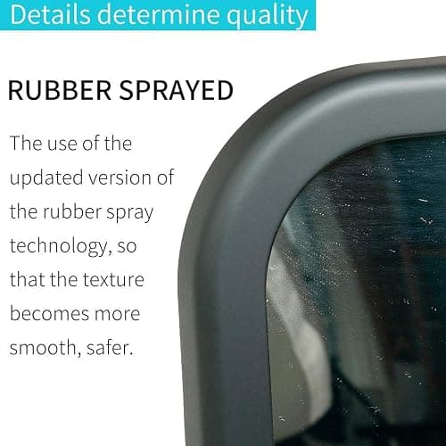 Funbliss Rear Facing Car Seat Mirrors - Shake-proof & Shatterproof Baby Car Mirror for Backseat - Clear Wide View, Easy Install, 2 Pack for Multiple Kids thumbnail 6