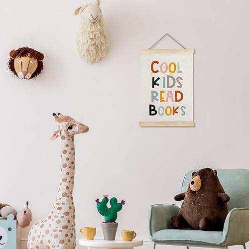Supwhd Reading Wall Art, Cool Kids Read Books Wall Art Poster, Classroom Wall Decor, Reading Corner Decor, Reading Posters for Classroom Kids Room Playroom Nursery, 12x16 Inches thumbnail 4