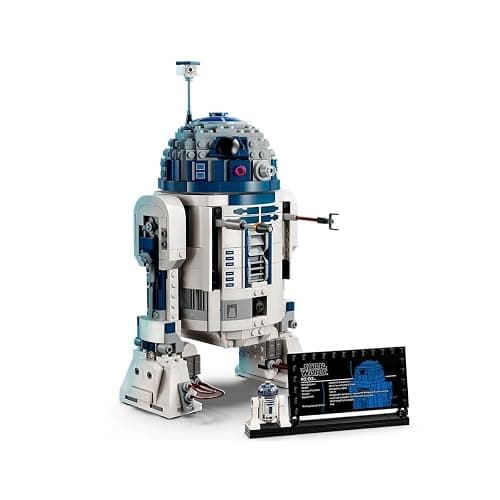 LEGO Star Wars 75379 R2-D2 Building Toy - Play and Display Droid Figure with Rotating Head, Periscope & Tools - incl. a Darth Malak Minifigure - Gift for 10+ Year Old Boys & Adult Fans thumbnail 4