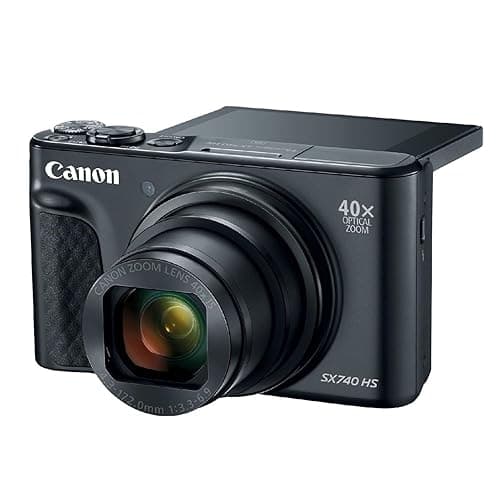 Canon Powershot SX740 HS Digital Camera (Black) thumbnail 4