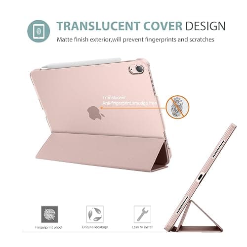 ProCase Smart Case for iPad Air 11-inch M3 M2 2025 2024/10.9 Air 5th 4th Generation 2022 2020, Protective Cover for Air 5 4 -Pink thumbnail 4