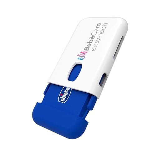 Chicco Bebècare Easy-Tech Dispositivo Anti Abbandono Universale Per Seggiolino Auto, Bianco Blu, 16 x 11 x 2.5 cm, 60 grammi - Image 1
