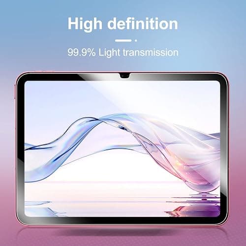 NEW'C 2 Pack Designed for iPad (A16) 11th Generation 2025, iPad 10th Generation 10.9 inches 2022 Screen Protector Tempered Glass, Bubble Free, Ultra Resistant (Easy Installation Frame) thumbnail 5