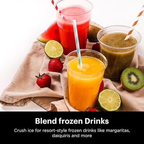 Ninja NJ601AMZ Professional Blender with 1000-Watt Motor & 72 oz Dishwasher-Safe Total Crushing Pitcher for Smoothies, Shakes & Frozen Drinks, Black thumbnail 3
