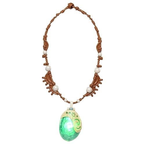 Disney Moanas Magic Shell Heart Light Up Necklace by Te Fiti Brand Name Disney Moana - Image 1