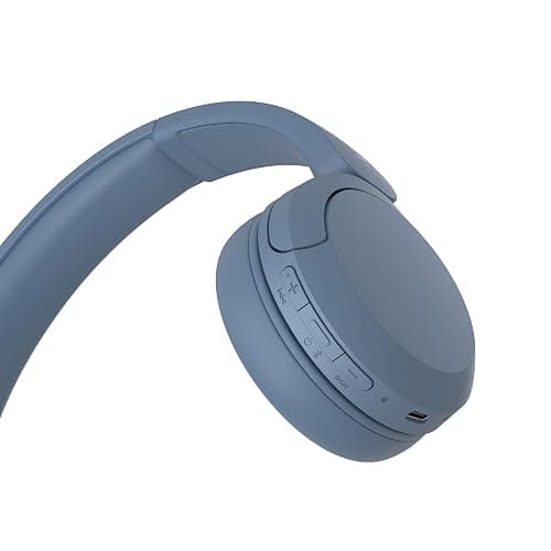 Sony WH-CH520 Wireless Bluetooth On-Ear Headphones, Lightweight Design, Up to 50hr Battery Life, Quick Charge, EQ, Clear Call Quality, iOS & Android - Blue thumbnail 15