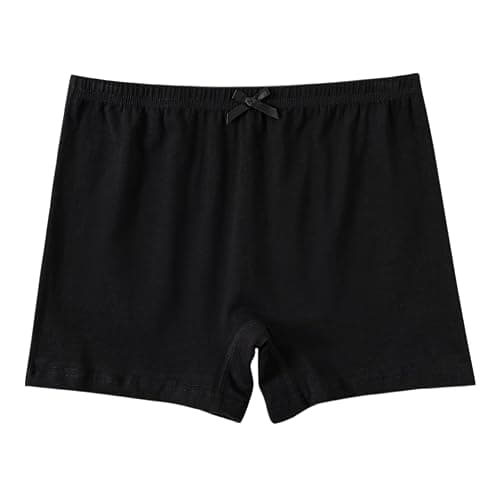 SEVENCANDY Girls Cotton Full Coverage Boyshort Panties Little Big Kids Soft Solid Underwear 3 Years - 12 Years thumbnail 2