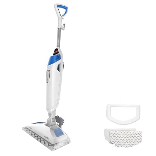 Bissell Power Fresh Steam Mop with Natural Sanitization, Floor Steamer, Tile Cleaner, and Hard Wood Floor Cleaner with Flip-Down Easy Scrubber, 1940A - Image 1