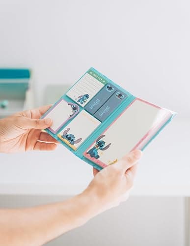 Grupo Erik Disney Stitch Sticky Notes Set | 6 Notepads in Different Sizes | Cute Sticky Notes | Stitch Gifts | Stitch Disney Gifts | Stitch Stationery, BNA007 thumbnail 7
