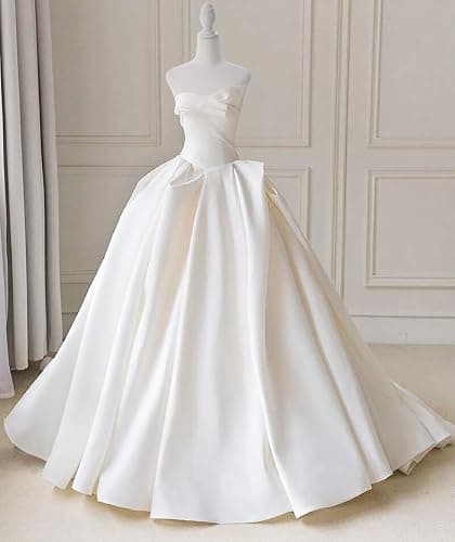 Female Dress Form Mannequin Torso Body with Adjustable Tripod Stand Dress Jewelry Display (White) thumbnail 2