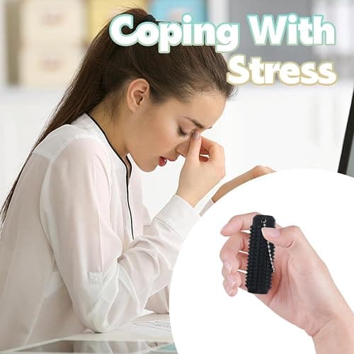 Little Ouchies Fidget Toys,Pain Stim Fidget Toy Reduce Stress for Adults,Anxiety Relief Pain Stim,Spiky Fidget Keychain for Anxiety and Stress Reduction,Novelty Gifts for Friends 1PCS thumbnail 5