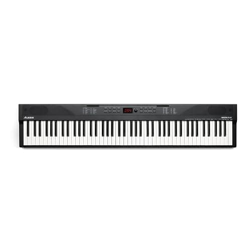 Alesis 88 Key Keyboard Piano with 480 Sounds, Speakers, USB MIDI, Carry-Bag, Stand, Headphones, Pedal and Piano Lessons for Beginners thumbnail 18