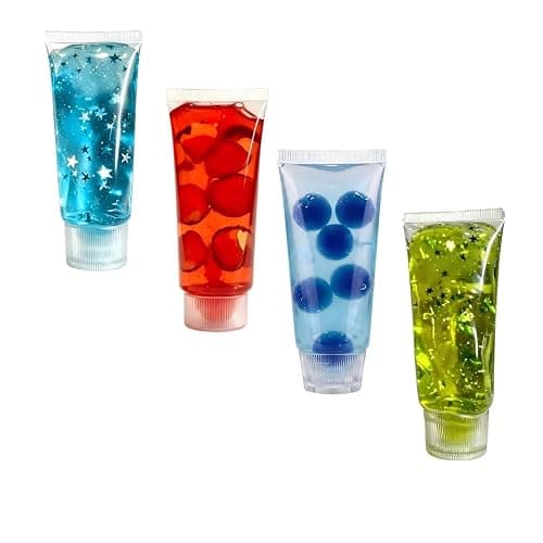 Toothpaste Squishy Toy,Squeeze Stress Ball,Slow Rising Squishy for Stress Relief,Soft Sensory Fidget Adults for Birthday and Party Decorations(Blueberry) thumbnail 4