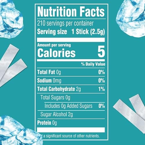 EXTRA Polar Ice Sugar Free Chewing Gum, Party Favors, Gum Packs Bulk, with Strong Mint Flavor for Freshening Breath, 35 Ct (6 Pack) Individually Wrapped Packs for Long Lasting Freshness thumbnail 2