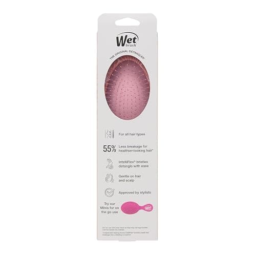 Wet Brush Original Detangler, Sunshine & Seashells (Coastal Charm), Ultra-Soft IntelliFlex Bristles Glide Through Tangles, Detangling Hair Brush (Wet & Dry), Women & Men, Limited Edition thumbnail 12