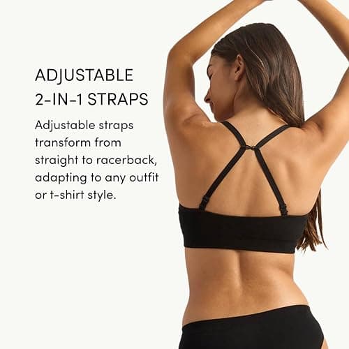 Boody - Wireless T-Shirt Bra -Seamless -Padded Cups -Adjustable Straps -Bamboo Viscose -Perfect for B-DD Cups -Supportive Fit thumbnail 4