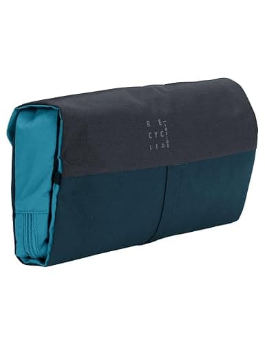 VAUDE Kulturbeutel WegaWrap, Kosmetiktasche mit integriertem Spiegel, Zahnbürstenhalter und Aufhängehaken, wasserabweisende Kulturtasche mit durchdachter Innenaufteilung thumbnail 2