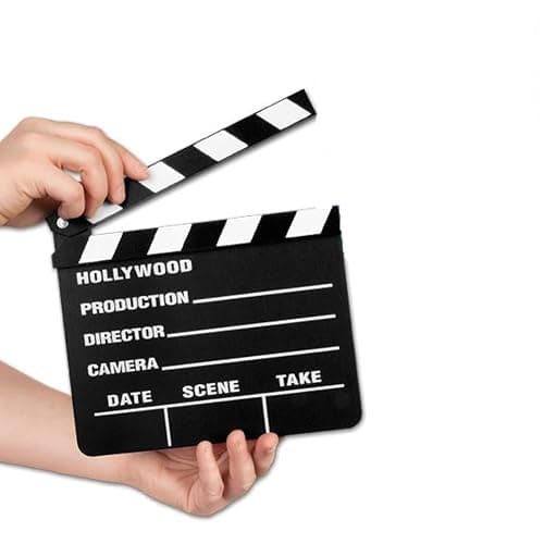 Rhode Island Novelty 7 Inch x 8 Inch Hollywood Movie Clapboard, One Per Order thumbnail 3
