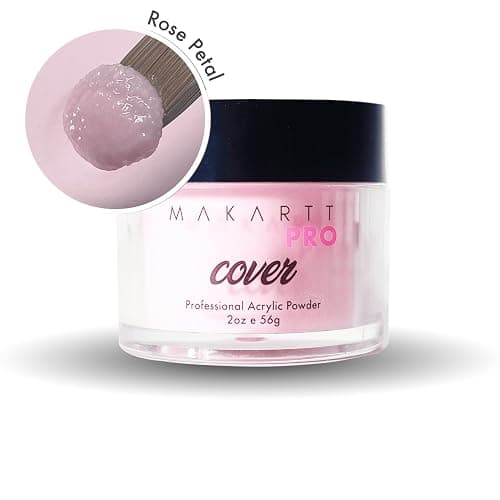 MakartPro Cover Acrylic Powder, Rose Petal, Nail Extensions, 56g/2oz | Durable, Long-Lasting, Easy-Apply Formula for Nail Extensions, Overlays, Sculpting & Nail Art thumbnail 2