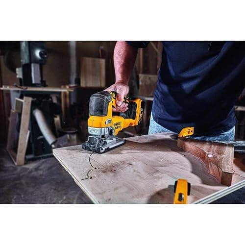 DEWALT 20V MAX XR Jig Saw, 3,200 Blade Speed, Cordless, Brushless Motor, LED Light, Bare Tool Only (DCS334B) thumbnail 4