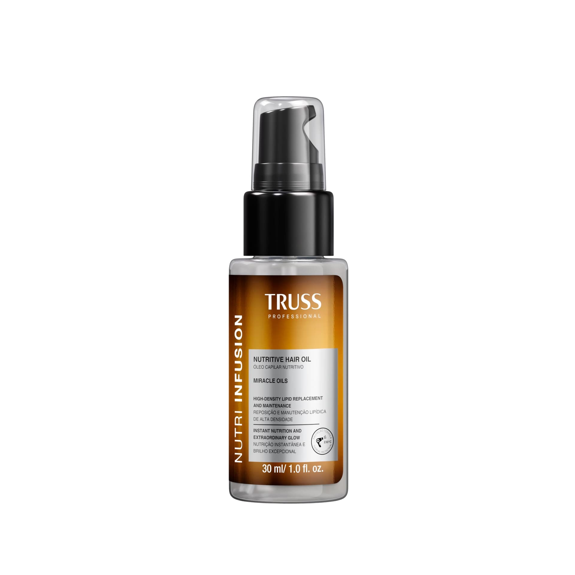 Truss Óleo Capilar Nutritivo Nutri Infusion | Nutrição Profunda e Controle de Frizz | 30ml - Image 1