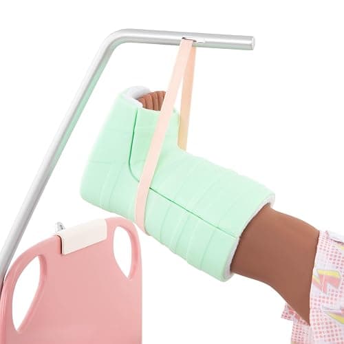 Our Generation - Get Well Bed - Doll Hospital Bed - Doctor Set - Hospital Gown, Stethoscope, Medical Kit - 18-Inch Doll Accessories - Toy for Kids 3 Years + thumbnail 5